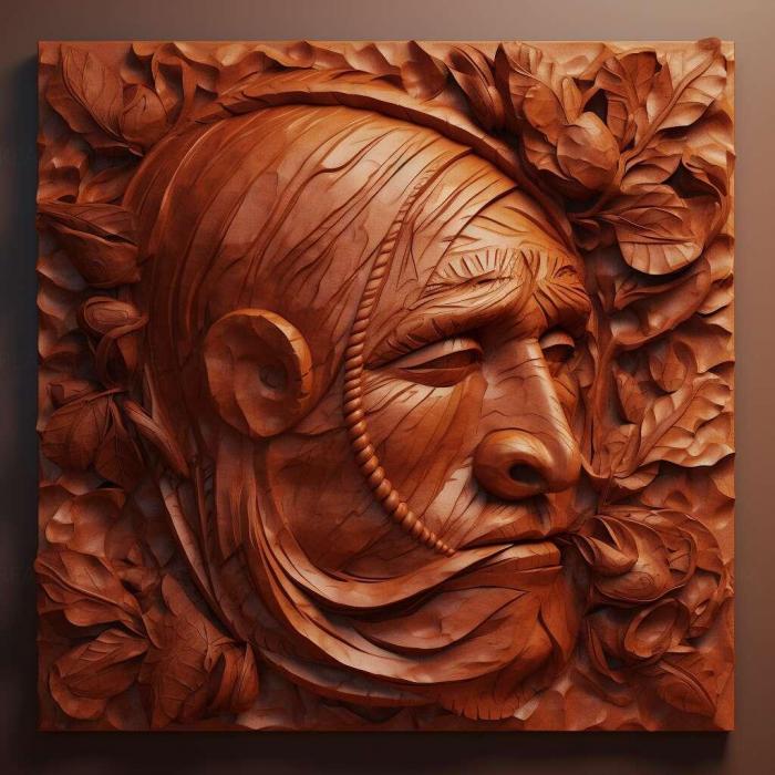 نموذج ثلاثي الأبعاد لآلة CNC 3D Art 